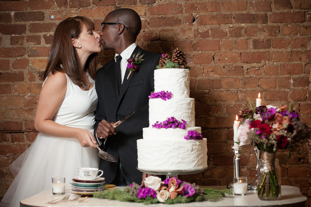 Catalyst_Ranch-Chicago_Weddings-Cake_Cutting Wedding Ceremony and Reception