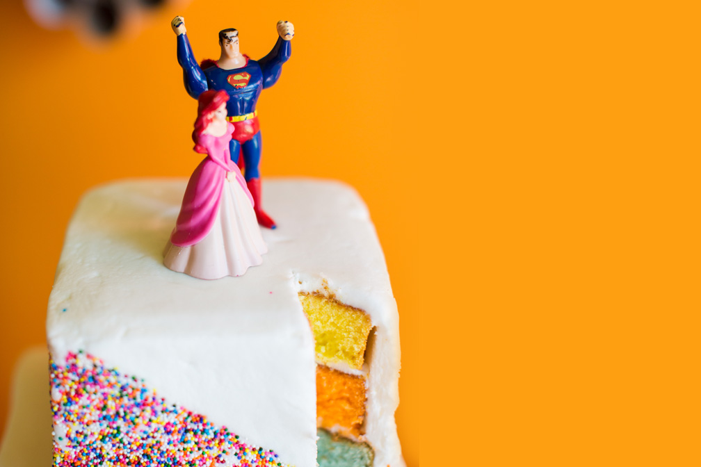 Catalyst_Ranch-Chicago_Weddings-Clever_Caketopper Wedding Ceremony and Reception