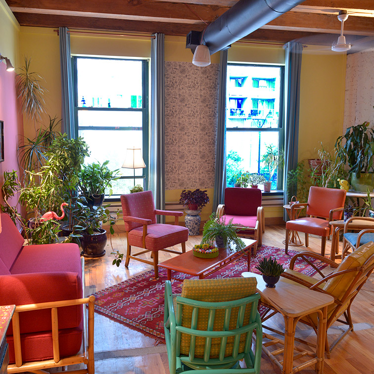 Breakout Meeting Nook with natural light